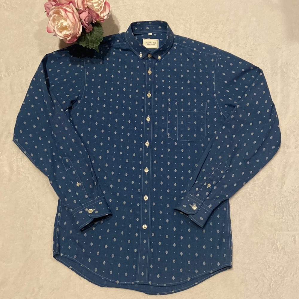 FRANK & OAK RUE ST-VIATEUR Size XS Button Down Shirt